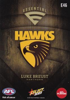 2023 Select AFL Footy Stars - Essentials #E46 Luke Breust Back
